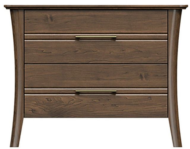 Country View Woodworking Westroom Bedroom Brown Maple 28" Nightstand-0
