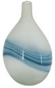 A & B Home Blue/White 16" Vase-2
