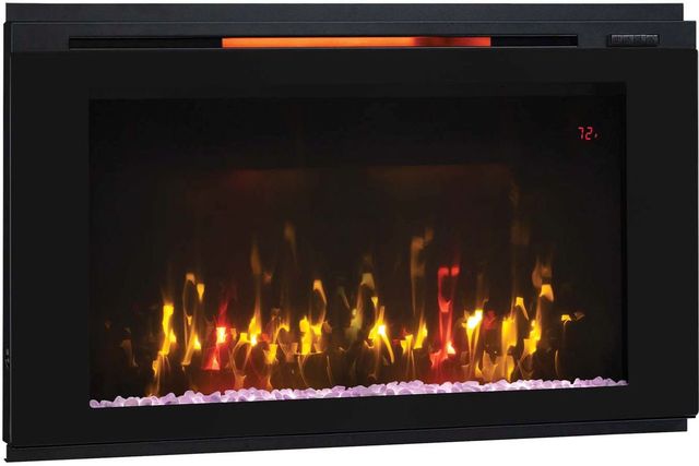 ClassicFlame® Helen Black 36" Wall Mounted Electric Fireplace-0