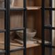 Classic Home Waverly Loft Black Display Cabinet-5