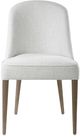 Uttermost® Brie White Side Chair-3