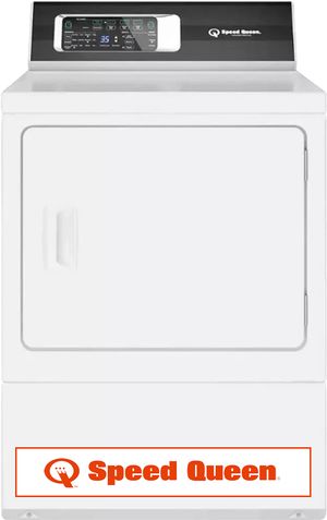 Speed Queen® DR7 7 Cu. Ft. White Front Load Electric Dryer