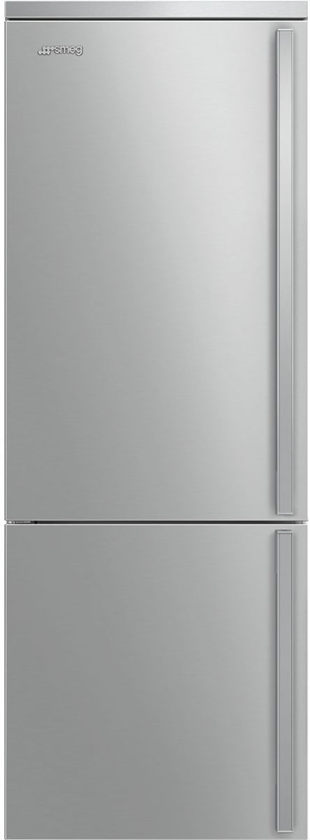 Smeg Portofino  28 in. 18.0 Cu. Ft. Stainless Steel Bottom Freezer Refrigerator-0