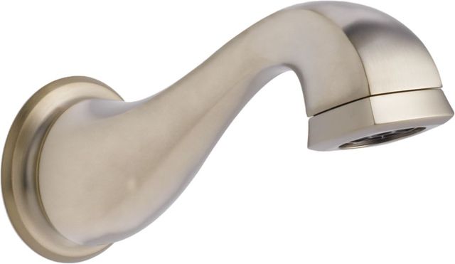 Brizo Charlotte® Brilliance® Brushed Nickel Tub Spout Assembly-0