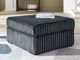 Signature Design by Ashley® Midnight-Madness Gunmetal Oversized Accent Ottoman-1