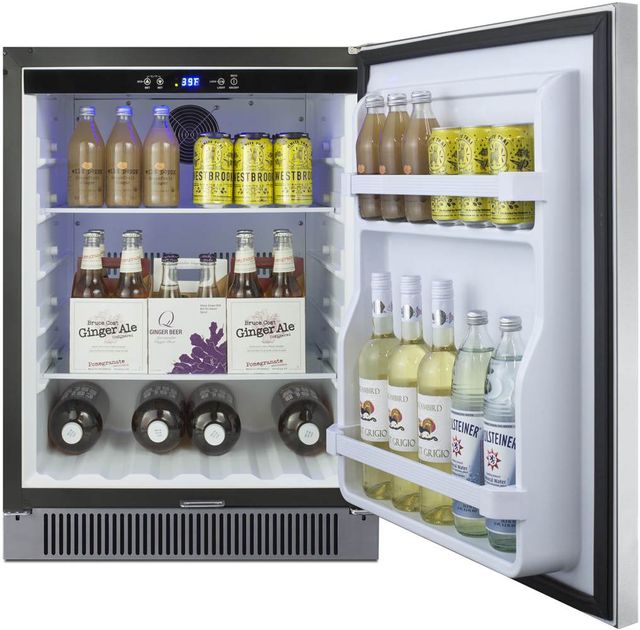 Summit® 4.6 Cu. Ft Stainless Steel Outdoor Compact All-Refrigerator-2