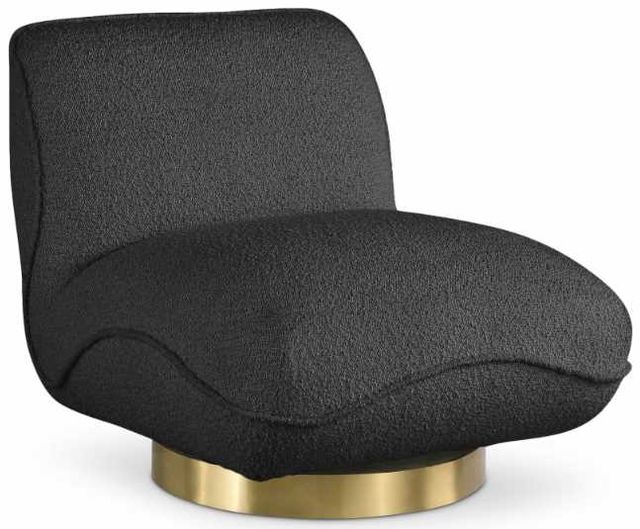 Meridian Furniture Geneva Black Accent Chair-0