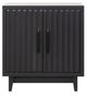 Legends Home Radiance Seal Skin Black 2-Door Cabinet-3