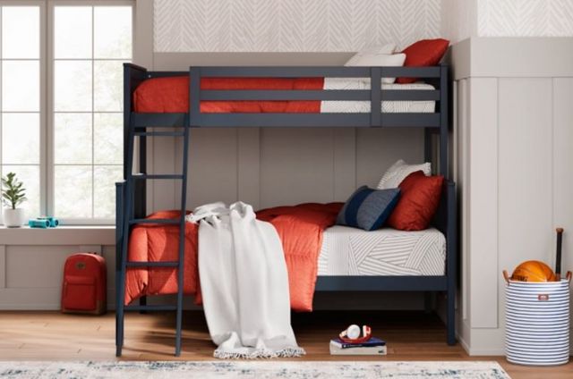Signature Design by Ashley® Nextonfort Blue Twin/Full Bunk Bed
