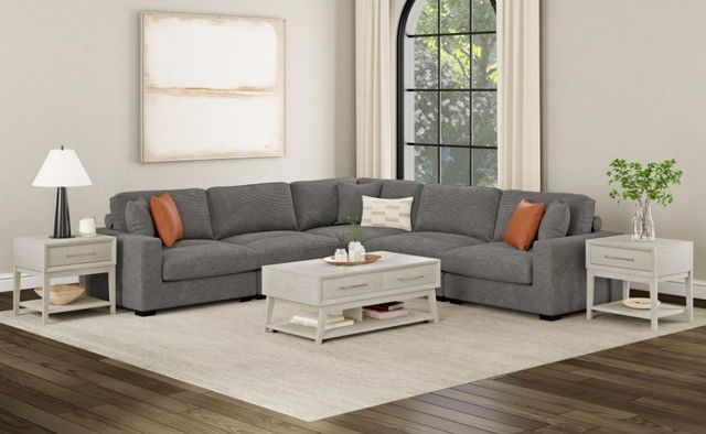 Elements International Wagner 3-Piece Almond Occasional Table Set-1