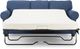 Decor-Rest® Furniture LTD 2179 Blue Queen Sleeper Sofa-1