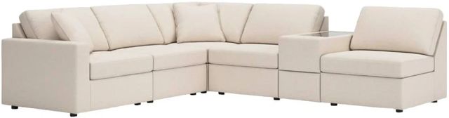 Signature Design by Ashley® Modmax 6-Piece Oyster Modular Sectional with Storage Console-0