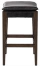 Four Hands Aya Burnt Oak/Sonoma Black Counter Stool-2