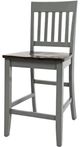 Jofran Inc. Decatur Lane Autumn Brown/Gray Counter Stool-2
