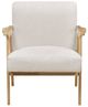 Homelegance® Omara Beige/Natural Accent Chair-2