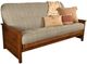 Kodiak Furniture Lexington Taxi Seaport/Weathered Brown Full Futon with Mattress-0