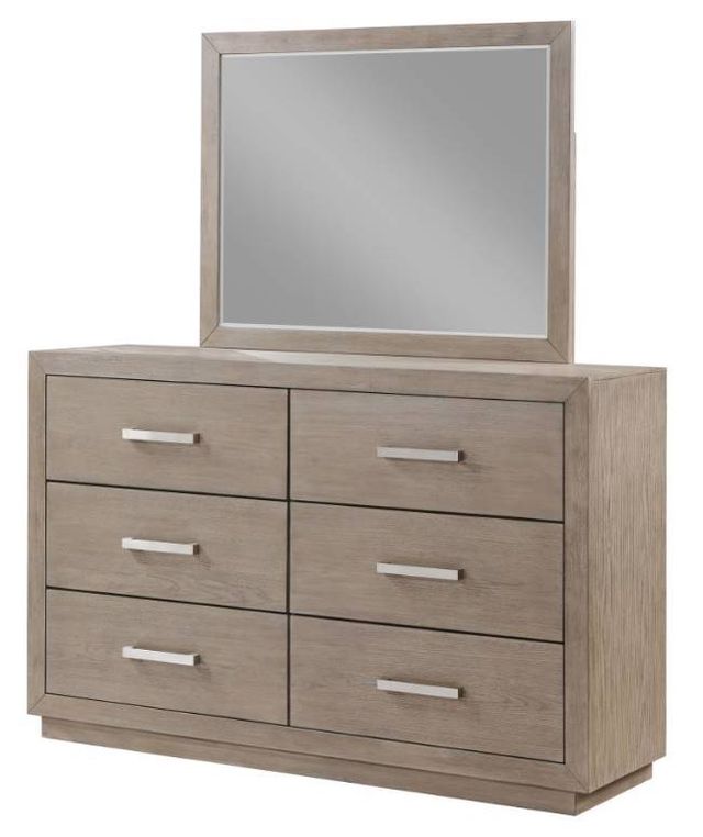 Coaster® Kenora Barley Brown Dresser and Mirror-2