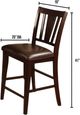 Furniture of America® Edgewood 2-Piece Espresso Counter Chair Set-2