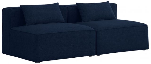 Meridian Furniture Cube Navy Modular Sofa-0