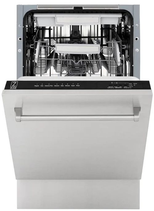 Zline Tallac 18" Stainless Steel Built-In Dishwasher-2