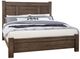 LM Co Home By Vaughan-Bassett Crafted Oak by Ben & Erin Napier Aged Gray Queen Poster Bed -0