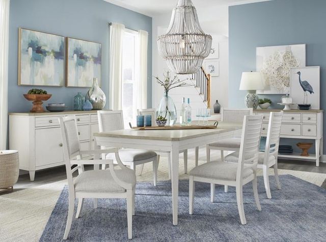 Magnussen Home® Echo Isles Driftwood and Sea Pearl Table-1
