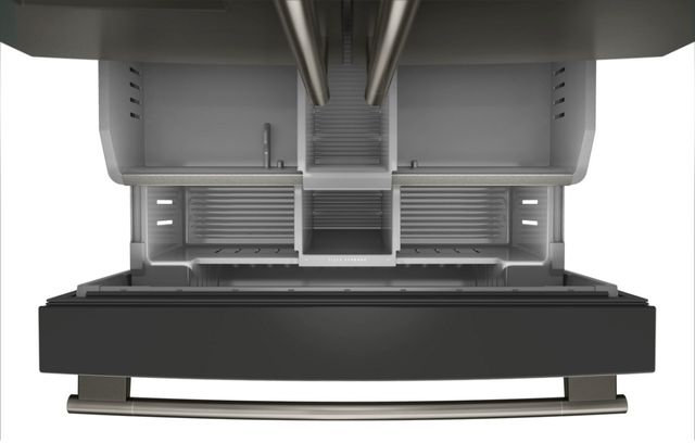 KitchenAid® 36" 30.5 Cu. Ft. Black Ore French Door Refrigerator with Exterior Water and Ice DIspenser-2