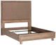 Michael Amini® Hudson Ferry Autumn Bronze/Driftwood Queen Upholstered Panel Bed-1