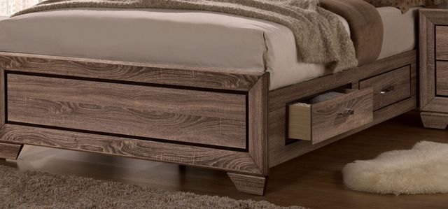Coaster® Kauffman Washed Taupe Easter King Left Drawer-0