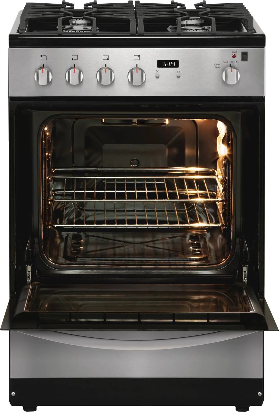 Frigidaire 24" Stainless Steel Freestanding Gas Range - Thumbnail 4