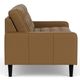 EQ3 Reverie Leather Loveseat with Low Armrest-3