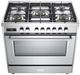 Verona® Ultima 36" Stainless Steel Pro Style Dual Fuel Range-2