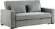 Homelegance® Alta Gray Convertible Studio Sofa with Pull-out Bed-0