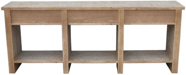 Nest Home Collections Dante Aged White Console Table -3