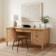 Coaster® Vermes Light Ash Computer Desk with Power Outlet-1