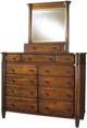 Durham Furniture George Washington Architect Barley Dressing Chest-2