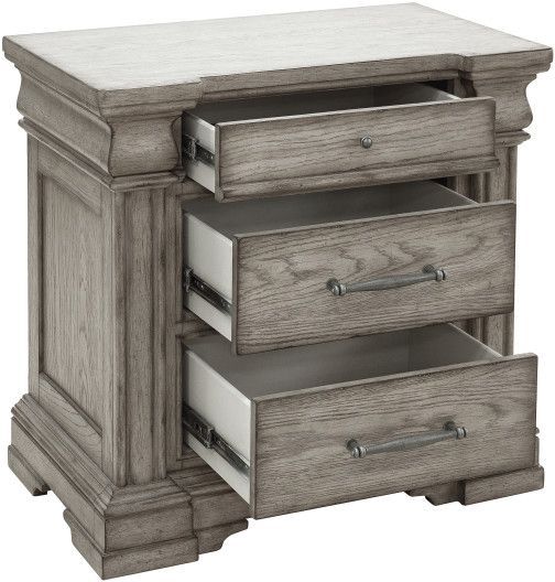 Pulaski™ Madison Ridge Bluff Gray Nightstand-2