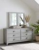 Modus Furniture Boho Chic Washed White Dresser-1