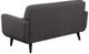 Elements International Hadley Heirloom Charcoal Loveseat-3