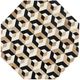 Currey & Company Geo Natural Brown Accent Table-2