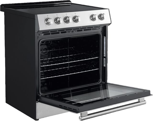 FORNO® Leonardo 30" Stainless Steel Pro Style Electric Range-2