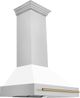ZLINE Autograph Edition 36" White Matte Wall Mounted Range Hood-0