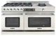 Capital Cooking™ Grand Chef 60" Stainless Steel Sealed Burner Pro Style Dual Fuel Range with Open Power Wok-0