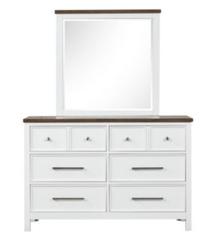 Furniture of America® Pinetop 4-Piece White Twin Bedroom Set -3