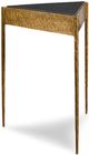 Bassett® Furniture Tyro Black/Brass Triangle Table-0