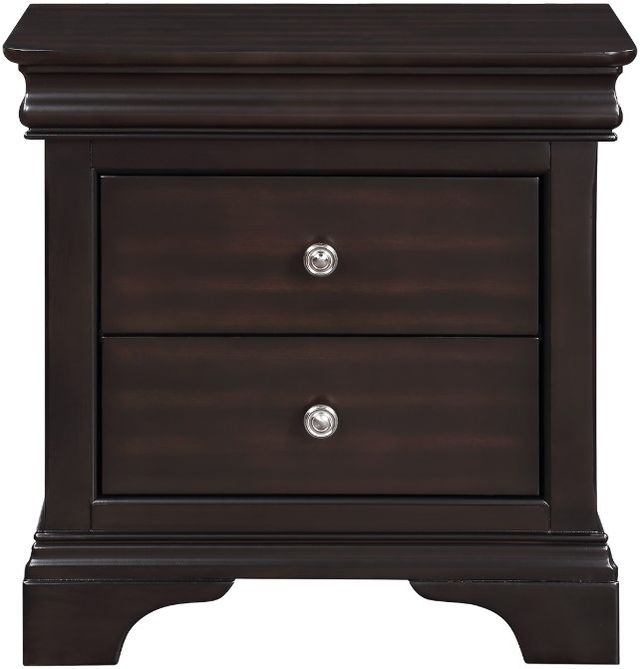 Steve Silver Co. Dominique Merlot Nightstand-1