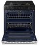 Samsung Bespoke 30" Fingerprint Resistant Stainless Steel Slide In Gas Range-3