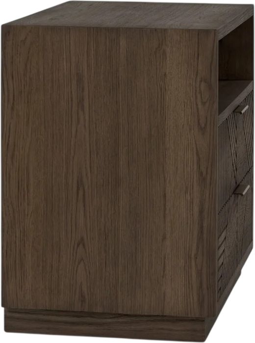 Classic Home Santa Clara Toasted Brown Nightstand-3