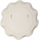 Uttermost® Wave Length Matte White Round Mirror-5
