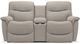 La-Z-Boy® James Muslin Power Reclining Loveseat with Console-1